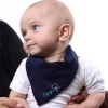 Blaues Bandana für Babys mit Namensaufdruck