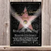 Blechschild mit Aufdruck Star des Abends Walk of Fame