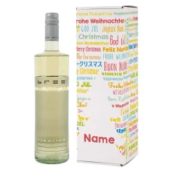 BREE Weinflasche mit persönlicher Verpackung als Weihnachtsgeschenk