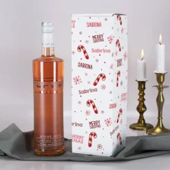 BREE Wein in 3 Sorten in weihnachtlicher Geschenkverpackung mit Namensaufdruck