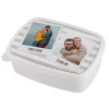 Brotdose mit Polaroid-Fotomotiv und Ihren Wunschtexten bedruckt