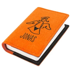 Buchhülle für Gotteslob mit Engel Motiv und Name personalisiert | Schutzhülle für Gesangbuch & Bibel