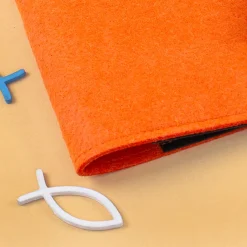 Buchhülle für Gotteslob mit Ichthys Fisch Motiv & Name | Personalisierte Schutzhülle für Gesangbuch