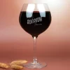 Burgunderglas von Leonardo mit Gravur 'Suffkuh' & Name personalisiert | Lustiges Weinglas Geschenk