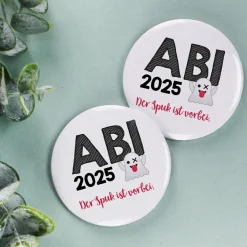 Button zum Abitur 20265 - der Spuk ist vorbei, 56 mm