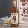 Captain Morgan - Set zum Geburtstag in edler Holzbox mit graviertem Longdrinkglas