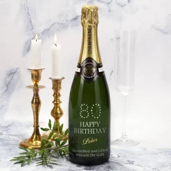 Champagner zum 80. Geburtstag MADE WITH SWAROVSKI® ELEMENTS