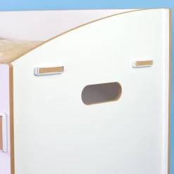 clipfritz Katzenhaus aus Holz personalisiert mit Name & Wunschtext | Geschenk für Katzen