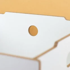 clipfritz Torwand Einsatz aus Holz personalisiert mit Name & Wunschtext | Fußball Motiv