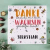 Danke dass du mir beim Wachsen geholfen hast - Lindt Pralinen mit Name