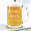 Danke Papa - Bierglas zum Vatertag