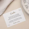 Dankeskarte mit vielen Fotos zur Taufe, Kommunion oder Konfirmation