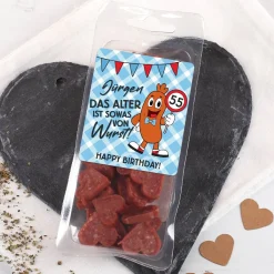 Das Alter ist Wurst! - Salamiherzen zum Geburtstag
