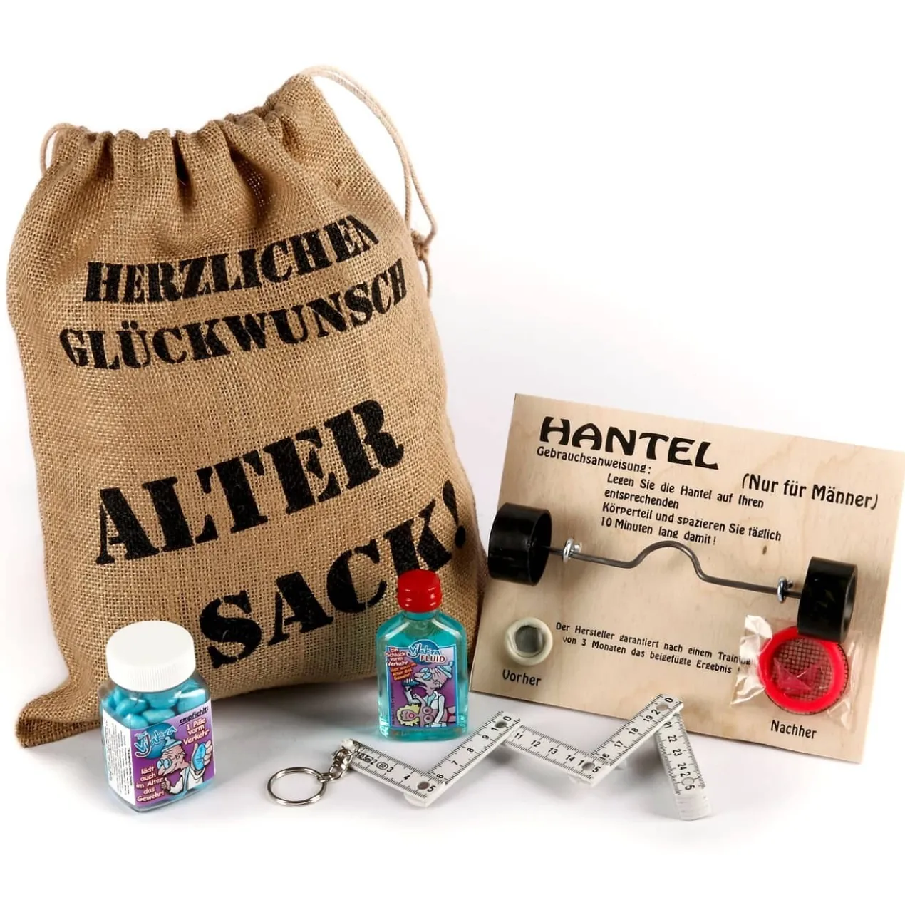 Das echte Männer Geschenkset (5-teilig)