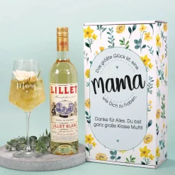 Das größte Glück ist, eine Mama wie Dich zu haben. - Lillet Geschenkset zum Muttertag