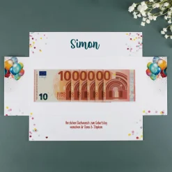 Deine erste Million - Überraschungsbox für Geldgeschenke
