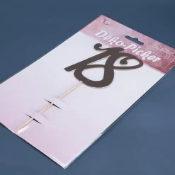 Deko-Stecker 18 in Rosé-Metallic