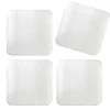 4 Dekosteine transparent