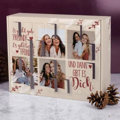 DIY Adventskalender für die beste Freundin mit Ihren Fotos