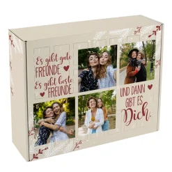 DIY Adventskalender für die beste Freundin mit Ihren Fotos