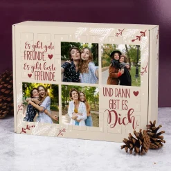 DIY Adventskalender für die beste Freundin mit Ihren Fotos
