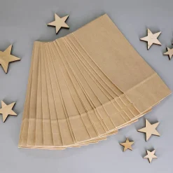 DIY Adventskalender im Watercolor Design mit 24 Aufklebern und Papiertüten