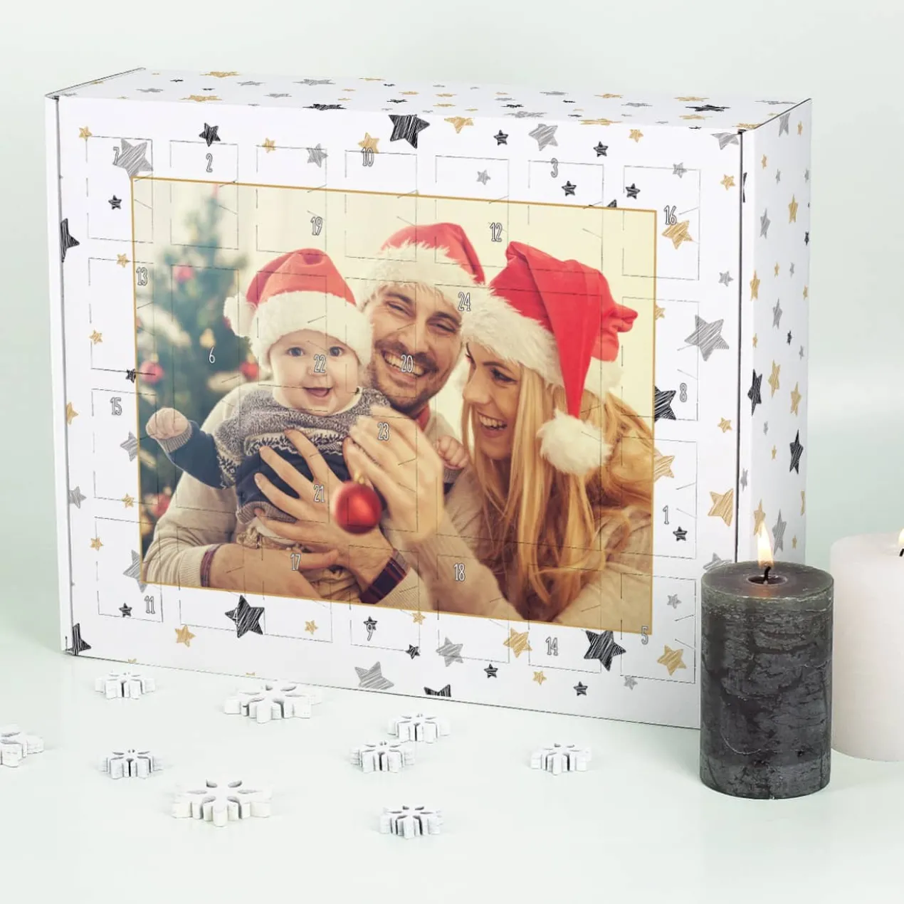 DIY Adventskalender mit Ihrem Wunschfoto bedruckt