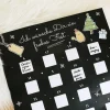 DIY Adventskalender - zum Freirubbeln