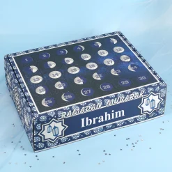 DIY Kalender zum selbst Befüllen als tägliche Überraschung zum Ramadan personalisiert mit Name