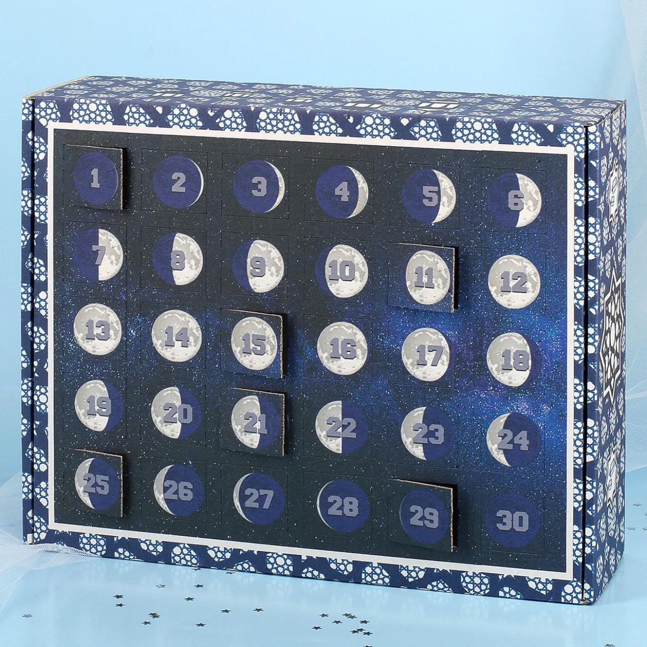 DIY Kalender zum selbst Befüllen als tägliche Überraschung zum Ramadan personalisiert mit Name
