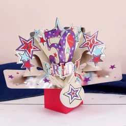 3D Karte zum 50. Geburtstag