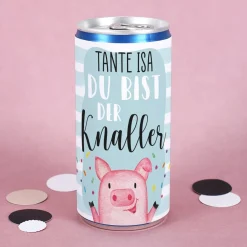 Du bist der Knaller - Seccodose zum Geburtstag oder Silvester