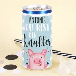 Du bist der Knaller - Seccodose zum Geburtstag oder Silvester