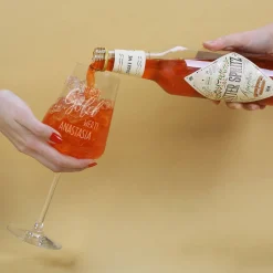 Du bist Gold wert! - Glitter Spritz Geschenkset mit Weinglas und Geschenkbox | Getränkeauswahl