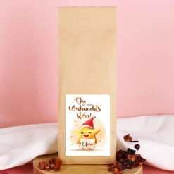 Du bist mein Weihnachtsstern - Süßer Tee mit Name