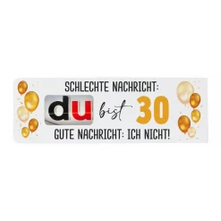 duplo Riegel personalisierbar mit Alter zum Geburtstag | Schokoriegel in Geschenkverpackung