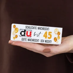 duplo Riegel personalisierbar mit Alter zum Geburtstag | Schokoriegel in Geschenkverpackung