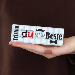 duplo Riegel personalisiert mit Name zu Vatertag | Schokoriegel als Geschenk für Papa