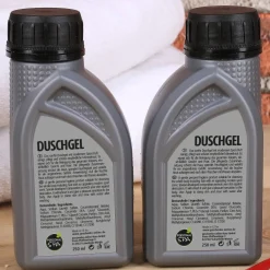 Duschgel in Motoröl-Optik für Männer mit Ihrem Wunschnamen