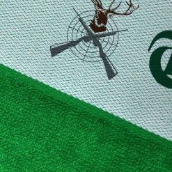 Dusch- und Badetuch mit Wunschname für Jäger
