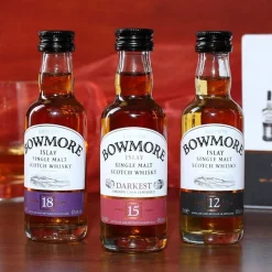 Edler Bowmore Single Malt 3er Set 50ml