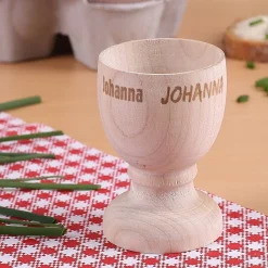 Eierbecher mit Namensgravur
