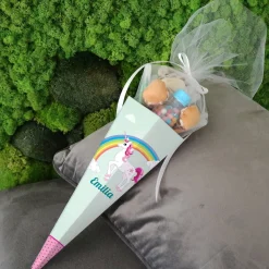 Einhorn Schultüte für Geschwister