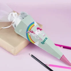 Einhorn Schultüte für Geschwister
