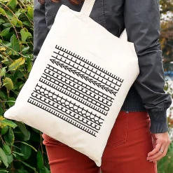 Einkaufstasche 'F*ckt euch alle' als lustiges Geschenk | Baumwoll Beutel mit versteckter Botschaft