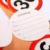 Einladungskarten Set zum 30. Geburtstag