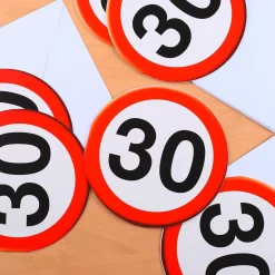 Einladungskarten Set zum 30. Geburtstag