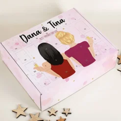 Einzigartiger Adventskalender für beste Freundinnen