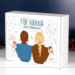 Einzigartiger Adventskalender für beste Freundinnen