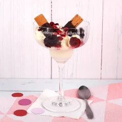 Eisbecher - Lieblingseis von - graviert mit Name